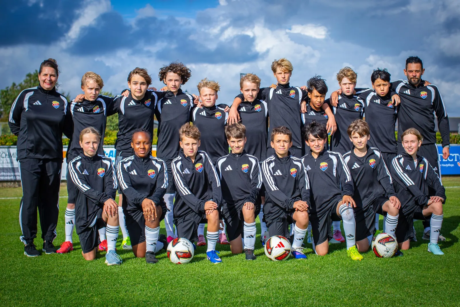 Die C-Jugend des SC Norddörfer